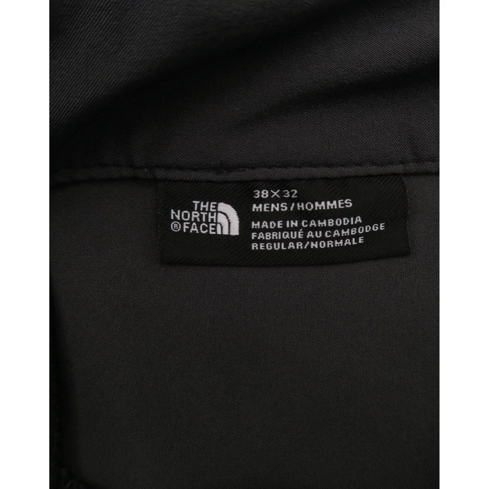 The North Face Mens 38x32 Convertible Hiking Pants Zip Off Shorts Gray Regular